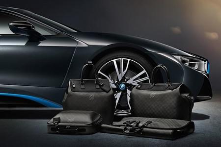 El equipamiento más chic para el BMW i8, maletas en fibra de carbono de Louis Vuitton