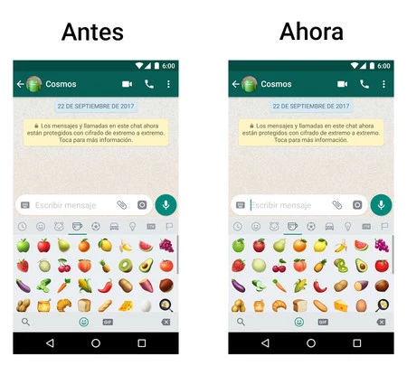 新しい WhatsApp 絵文字