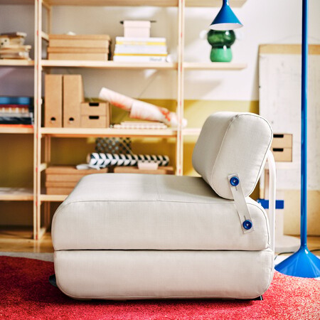 Ikea Ps 2026 Sillon Cama Skiftebo Beige Grisaceo 1505437 Pe1008537 S5
