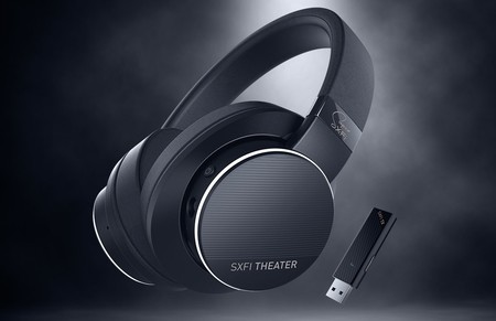 Creative pone a la venta los SXFI THEATER, unos auriculares inalámbricos con audio "holográfico" para juegos y cine