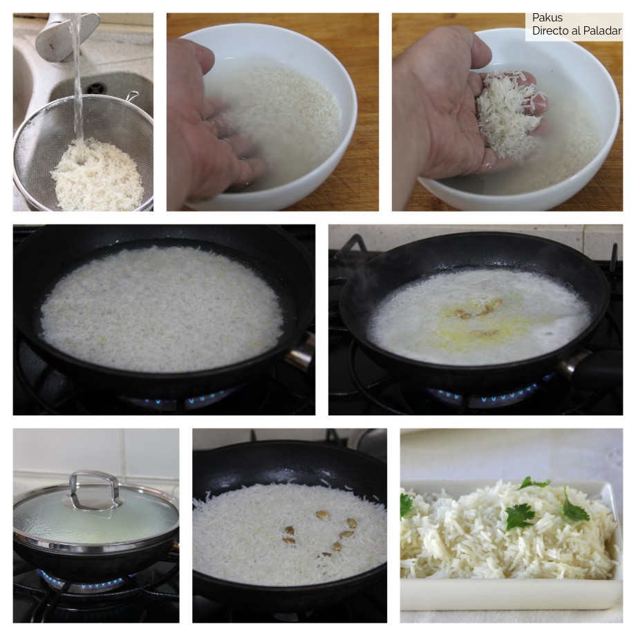 Cómo hacer arroz basmati receta fácil y rápida de guarnición