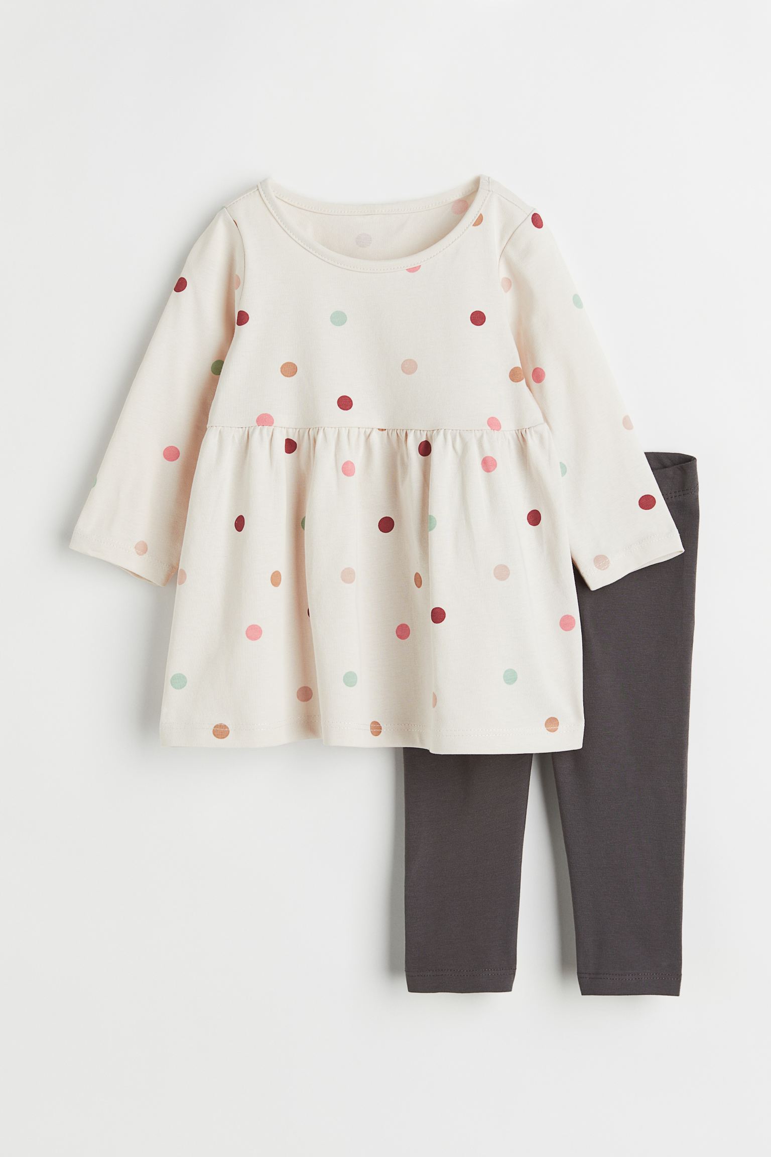 Conjunto de 2 piezas en algodón