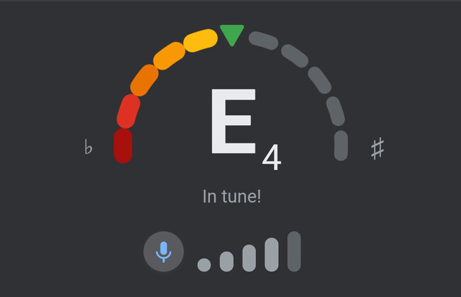 Afinador Instrumentos Musicales Google