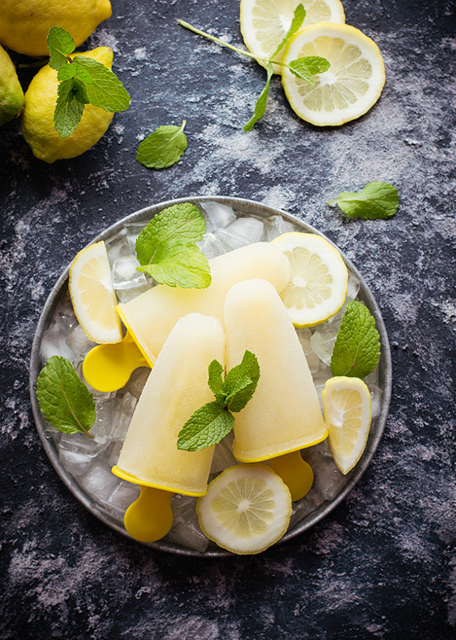 Polos de limonada