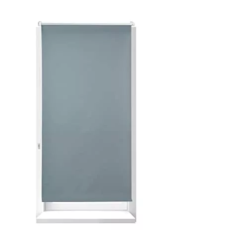 Relaxdays Estor Opaco Térmico, Sin Taladrar, Enrollable