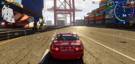 CarX Street en el Google Pixel 6a