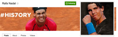Rafael Nadal hará un hangout en Google+ para responderle preguntas a sus fans