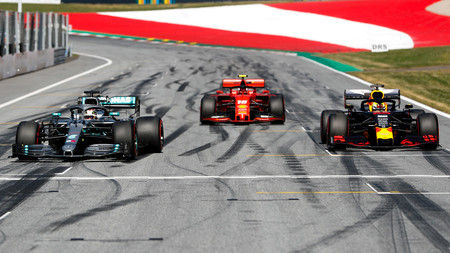 Hamilton Verstappen Leclerc Austria F1 2019