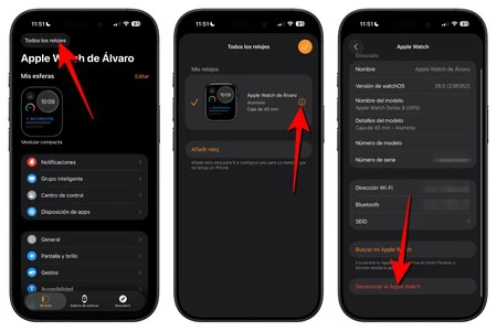 Desenlazarapple Watch Del Iphone