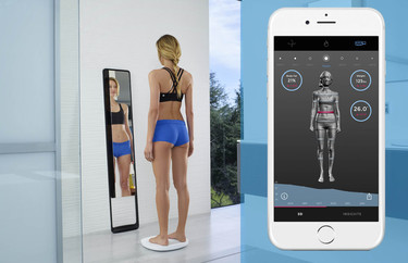 Si la pulsera, el reloj o la báscula no te son suficientemente "inteligentes", prueba con el espejo