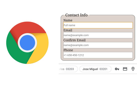 Chrome para Android prueba una nueva barra para mejorar el autocompletado de formularios