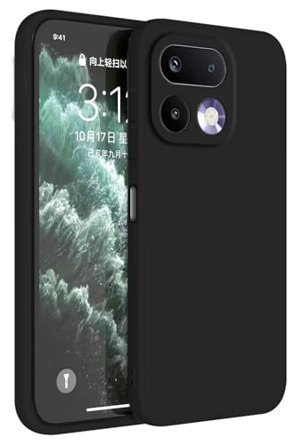 Topme Funda para Realme 16 Pro+ 5G / Realme 16 ProPlus 5G (6.8" Inches) Carcasa Caja Case Estuche, Funda Protectora de Piel de Silicona TPU - Negro