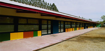 Duchas compartidas en el colegio