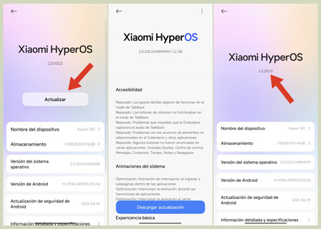 Xiaomi Actualizacion 2