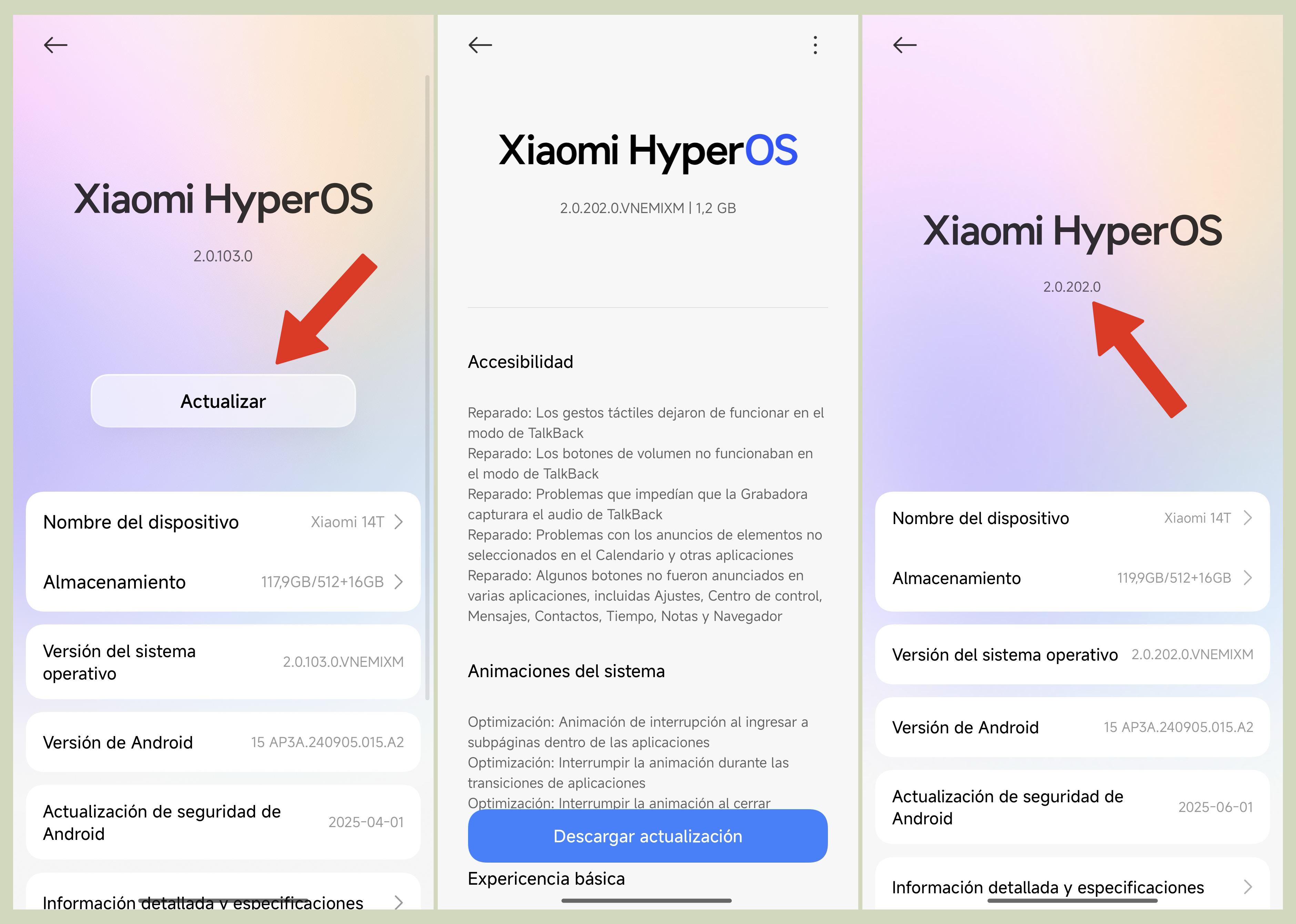 Xiaomi Actualizacion 2