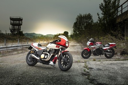 Yamaha XV950 Pure Sports y Yamaha FZ750