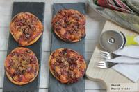 Pizzetas rancheras para todos. Receta
