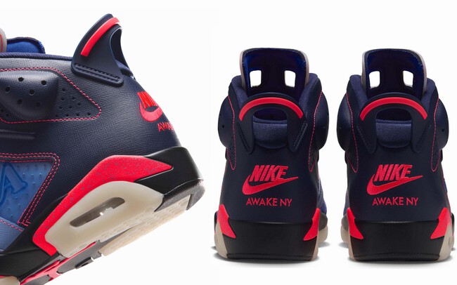 Nike Y Awake Ny Celebran 35 Anos De Las Air Jordan 6 Con Una Version Azul Marino De Aires Retrofuturistas