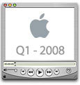 Webcast del primer cuarto de año fiscal de Apple