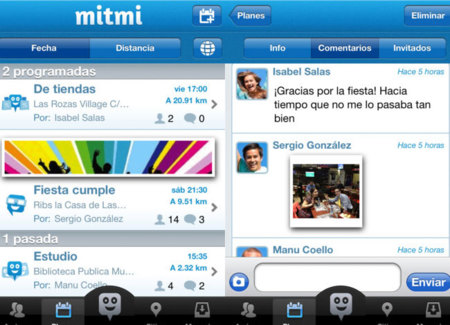 Mitmi, haz planes con tus amigos con la ayuda de tu smartphone