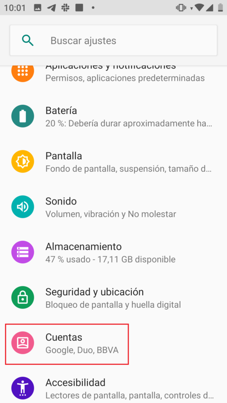 Contactos Android