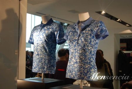 Mensencia en la presentación de Lacoste by Li XiaoFeng