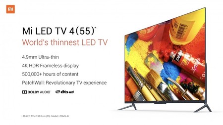 Xiaomi Mi LED TV 4: un televisor 4K, HDR con una gran diagonal con el sello Xiaomi que no sabemos si llegará a España