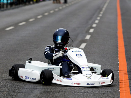A la FIA ya le gustó la electricidad, este es su prototipo de Kart eléctrico