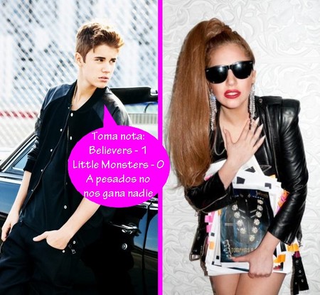 La tercera guerra mundial está cerca: Justin Bieber destrona a Lady Gaga en Twitter