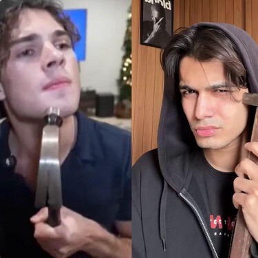 Mandíbula de acero: la surrealista técnica de TikTok que cambia los masajes por martillazos para verse más masculino