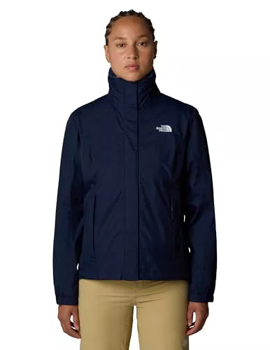 The North Face Chaqueta Resolve de Senderismo para Mujer, Summit Navy, S