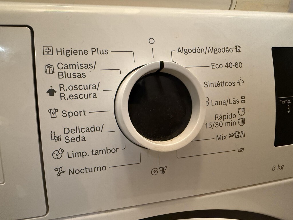 El técnico de la lavadora me ha enseñado el programa de lavado que nadie usa para que la ropa se seque más rápido en invierno 