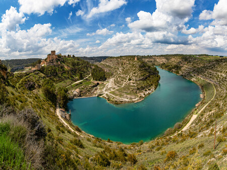 Hoces del Júcar a su paso por Alarcón.