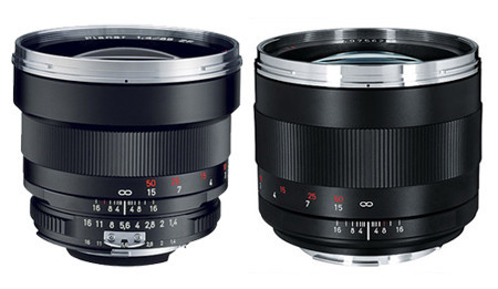 Nuevos objetivos Carl Zeiss para Canon