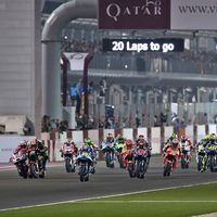 Sólo MotoGP correrá de noche en el GP de Catar 2018 para evitar los problemas con la lluvia de 2017