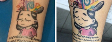 Unos padres se hacen el mismo tatuaje en honor a su hija con autismo