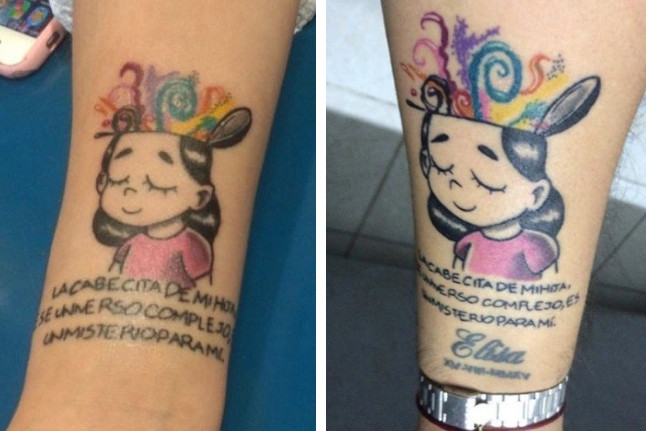 Unos Padres Se Hacen El Mismo Tatuaje En Honor A Su Hija Con Autismo