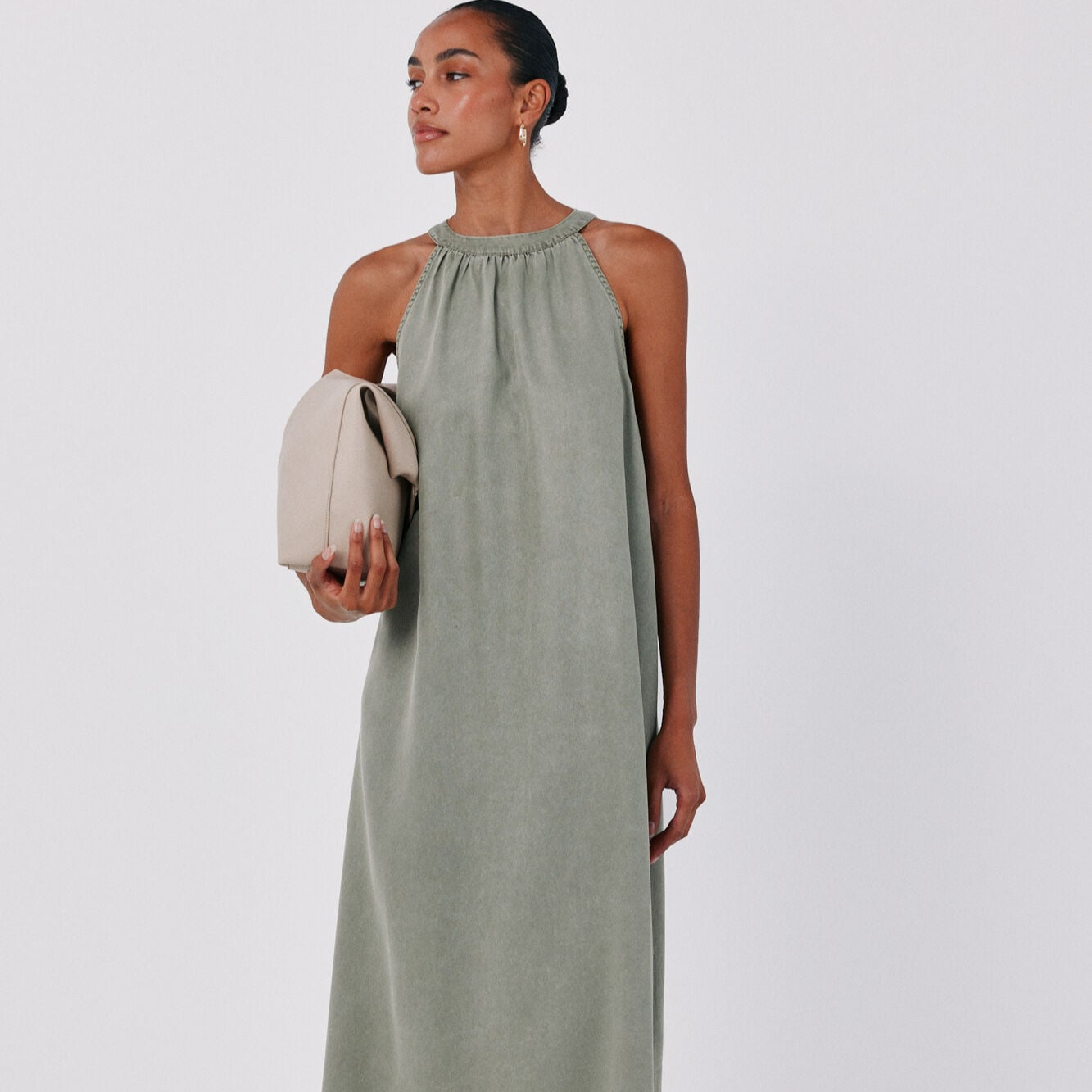Vestido Vaquero Halter