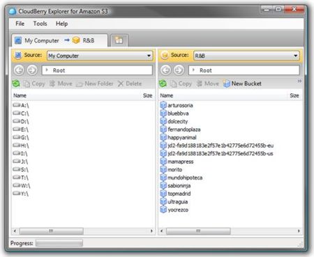 CloudBerry Explorer, cliente de escritorio para Amazon S3