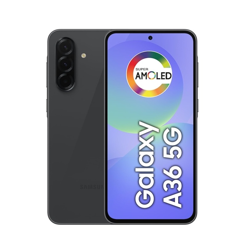 Smartphone Samsung Galaxy A36 5g 128gb 6gb Ram Câmera Tripla De Até 50mp Selfie De 12mp Ip67 Super Amoled 6.7'' Nfc Recursos Ai Android E Segurança Snapdragon - Preto