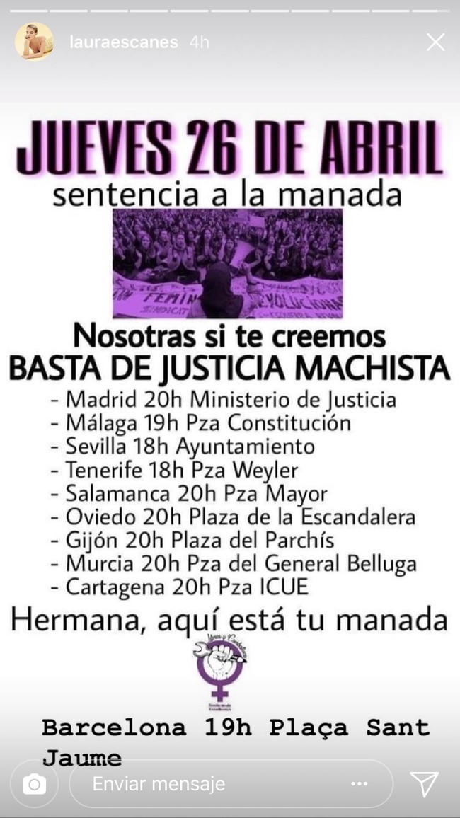 redes sociales la manada