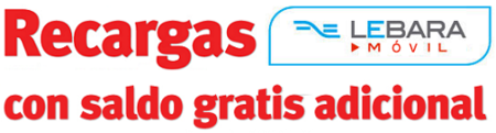 Hasta 50% de recargas gratis con Lebara Móvil