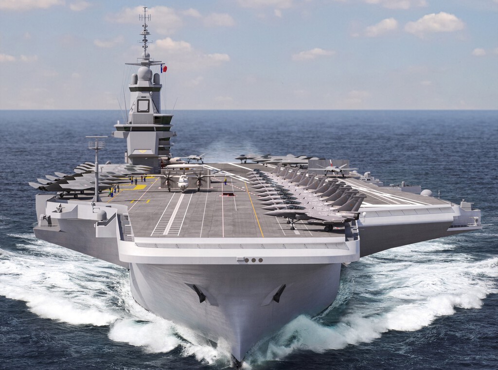 El proyecto del enorme portaviones francés PA-NG va viento en popa: ha encargado una pieza clave para sus reactores