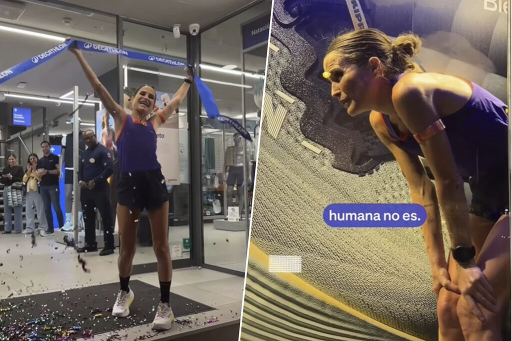 24 horas corriendo en un escaparate: el último desafío de Verdeliss recuerda que los retos imposible son un enorme negocio