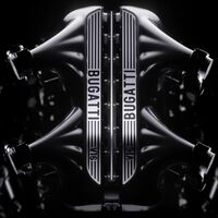 Súbele al volumen y escucha el delicioso ronroneo del nuevo motor V16 de Bugatti. Spoiler alert: es híbrido