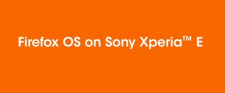 Sony Mobile ha preparado una ROM de Firefox OS para el Xperia E