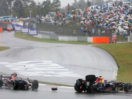 Vettel Webber Japon F1 2007