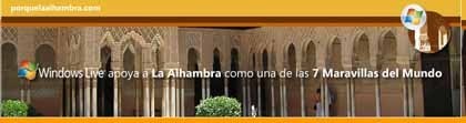 Microsoft apoya la candidatura de La Alhambra a maravilla del mundo