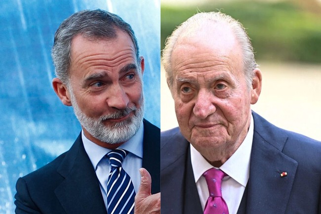 Felipe VI y Juan Carlos I - Gtres
