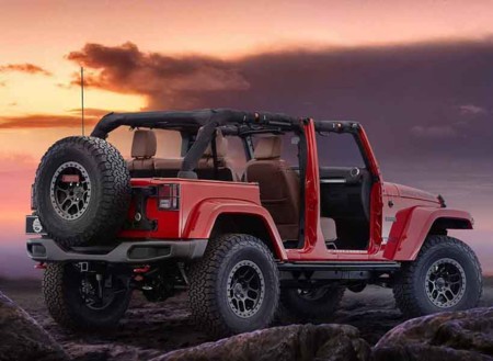 Jeep Wrangler Red Rock Concept
